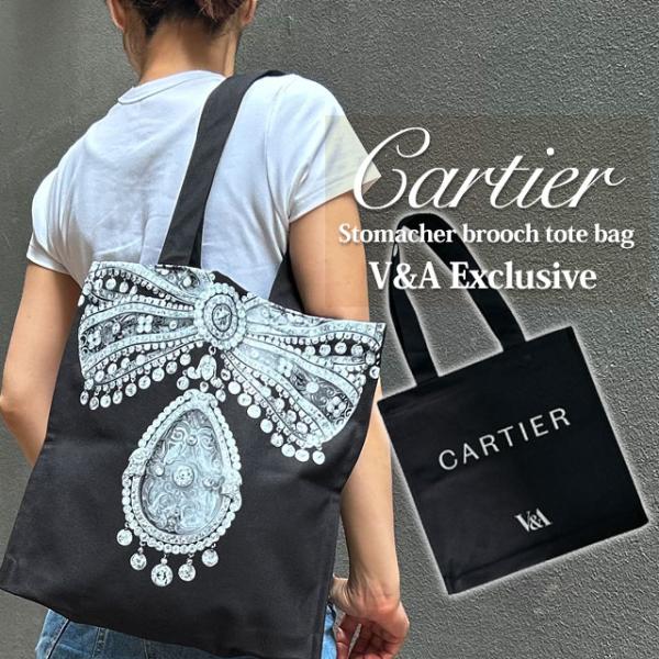 Cartier 新品 カルティエ 美術館 V&A Stomacher Brooch Tote Bag