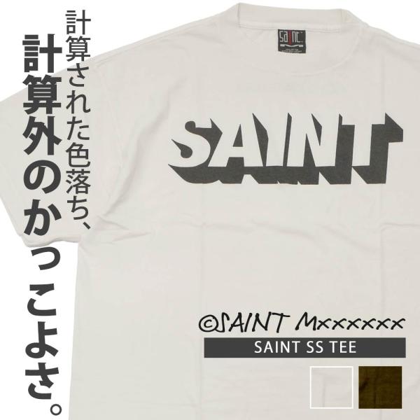 SAINT MICHAEL SS TEE ヴィンテージ加工 Lサイズ 楽天市場】SAINT MICHAEL セントマイケル Tシャツ サイズ:M 23SS