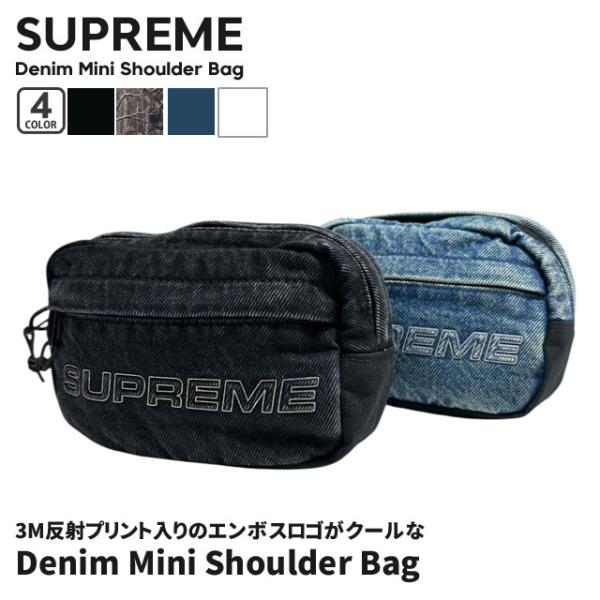 Supreme 25FW Denim Shoulder Bag ショルダーバッグ SUPREME シュプリーム 25FW Denim Mini Shoulder Bag Washed