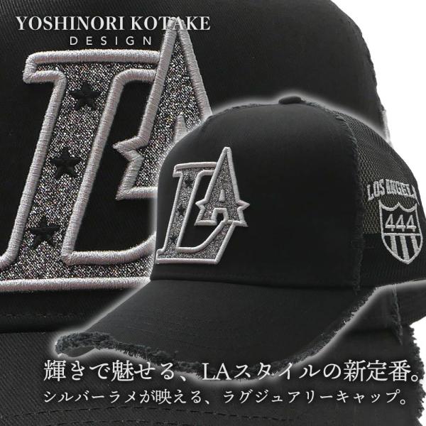 ♠️SPEED Yoshinori Kotake トラッカーキャップ YOSHINORI KOTAKE DESIGN 新品 ヨシノリコタケ LA LOGO MESH CAP ロゴ