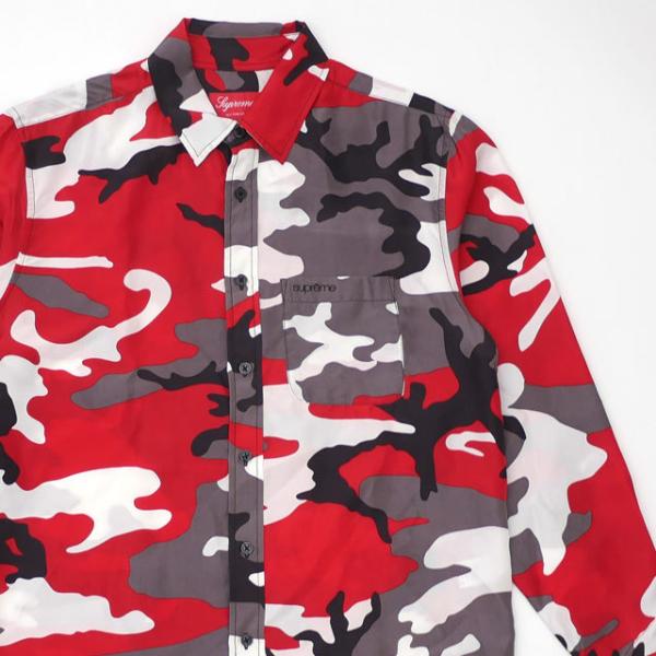 Supreme（シュプリーム） Supreme 19SS Silk Camo Shirt シルク カモ