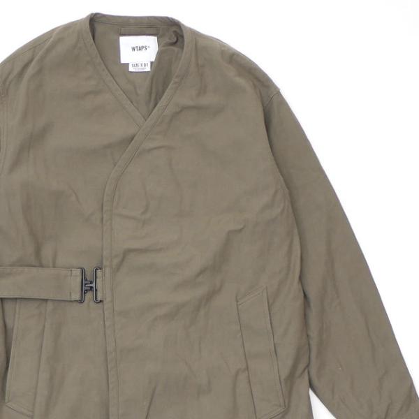 ダブルタップス WTAPS SMOCK COAT オリーブドラブ L 完売品 WTAPS(ダブルタップス) SMOCK ／ COAT ／ COTTON． SERGE