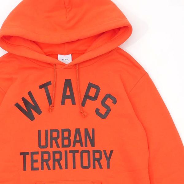 wtaps スウェット　迷彩柄　オレンジ　トレーナー WTAPS ダブルタップス 18AW PLATOON SCREEN SWEAT HOODIE プル
