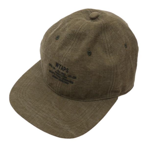 WTAPS T-6H 02 オリーブドラブ キャップ WTAPS ダブルタップス T-6 02 CAP.COTTON.SATIN キャップ OD