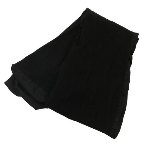 Black comme des garcons muffler コムデギャルソン COMME des GARCONS HOMME コムデギャルソン オム MUFFLER マフラー