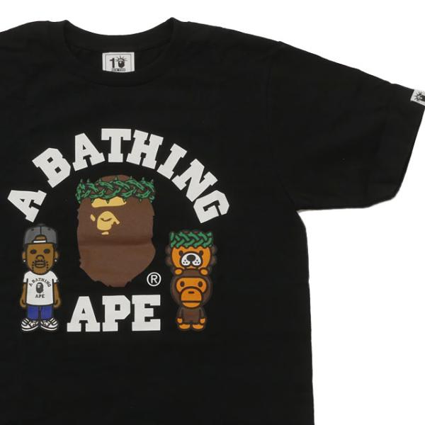 BAPE パイレーツストア限定！　ポロシャツ　Sサイズ　ブラック　エイプ ベイプ ABC カモ バイ ア ベイジング エイプ Tシャツ ブラック