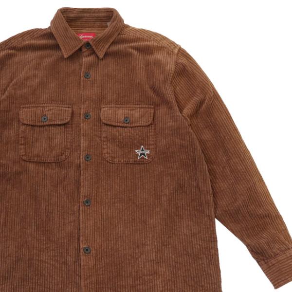 Supreme シュプリーム 22SS Corduroy Shirt コーデュロイ 長袖シャツ 
