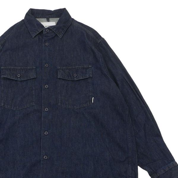 新品 ダブルタップス WTAPS 23SS CBW/LS DENIM SHIRT デニム