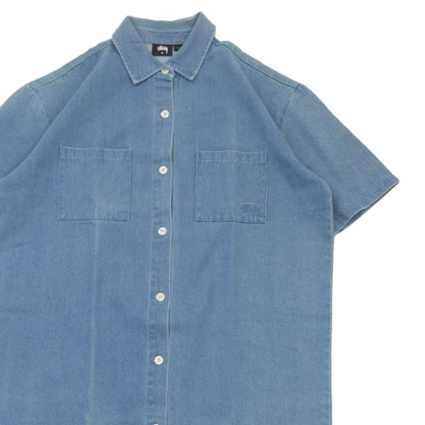 Hg-Wg】Stussy ステューシー デニムワンピース Sサイズ
