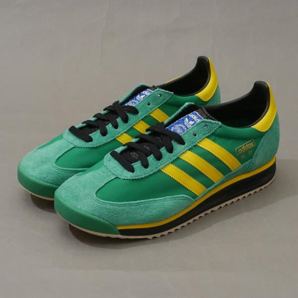 adidas（アディダス） 新品 adidas SL 72 RS IG2133 GREEN/YELLOW 28.0