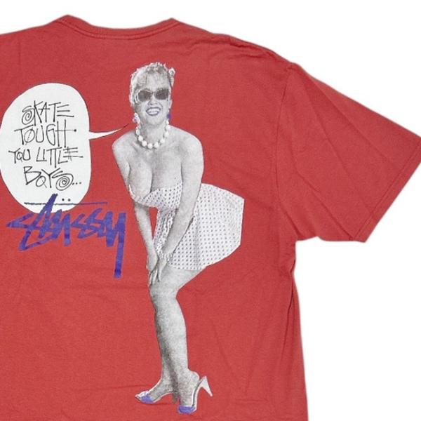 old stussy トートバッグ　マリリンモンロー 希少レア 限定 ヴィンテージ stussy マリリンモンロー トート