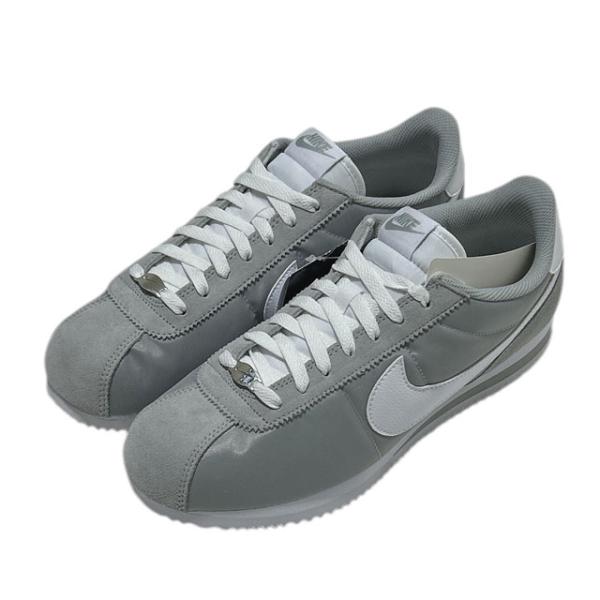 NIKE 新品 ナイキ CORTEZ TXTコルテッツ FLAT SILVER/WHITE