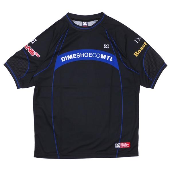 Dime ダークグレー 半袖スポーツシャツ Dime ダークグレー 半袖スポーツシャツ