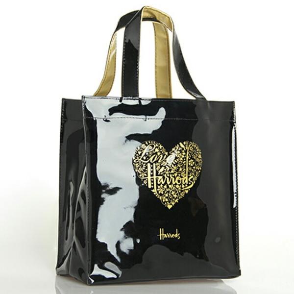 【ハロッズ限定】Harrods レトロなロゴがおしゃれ♪トートバッグ 新品 送料無料 Harrods ハロッズ トートバッグ レディーズ