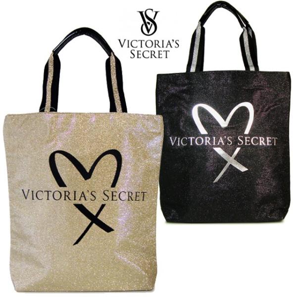 送料無料 Victoria S Secret ヴィクトリアシークレット ビクシー トートバッグ 光沢ラメ サブバッグ ハートロゴ ゴールド ブラック Buyee Buyee 日本の通販商品 オークションの代理入札 代理購入