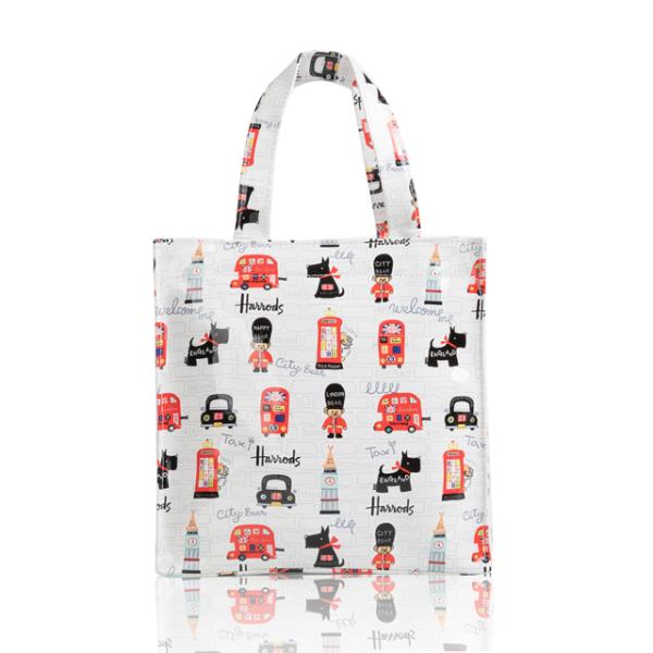 夏割❣️18時まで即対応‼️⭐︎人気⭐︎ハロッズのトートバッグ　S 夏割❣️18時まで即対応‼️⭐︎人気⭐︎ハロッズのトートバッグ