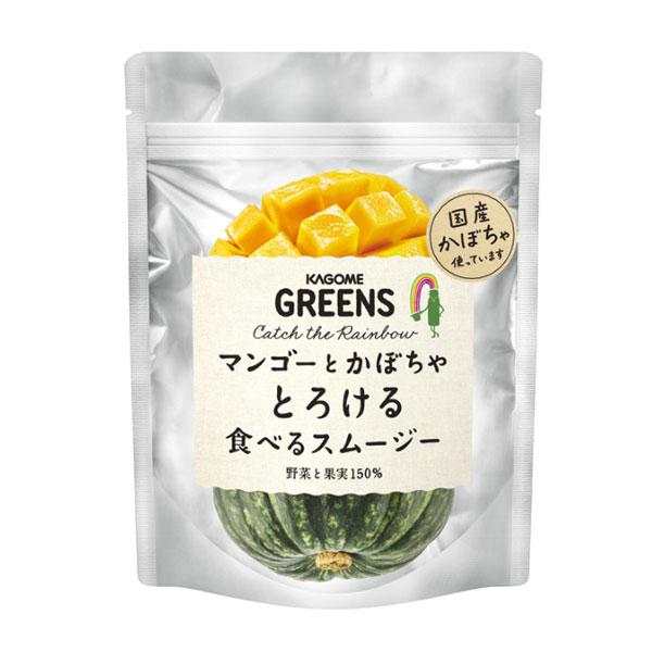 カゴメグリーンズ マンゴーとかぼちゃとろける食べるスムージー