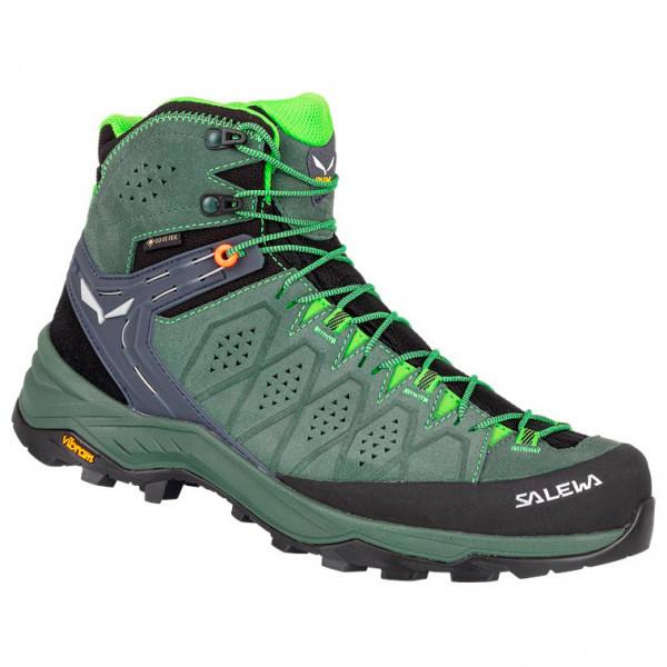 �y���s�A���i�z�T���� Alp Trainer 2 Mid GTX ( Raw Green / Pale Frog ) | SALEWA Alp Trainer 2 Mid GTX[o]
