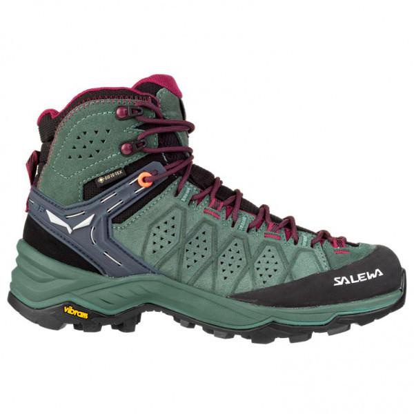 �y���s�A���i�z�T���� Alp Trainer 2 Mid GTX �E�[�}�� ( Duck Green / Rhododendon ) | SALEWA Women's Alp Trainer 2 Mid GTX  [o]