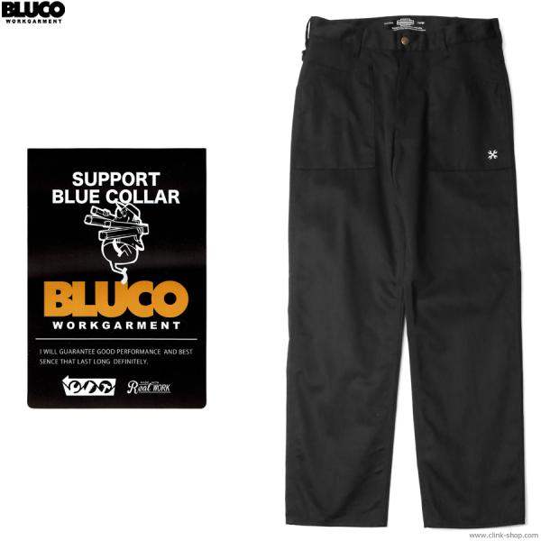 BLUCO（ブルコ） 2025年春物新作 BLUCO SAILOR WORK PANTS (BLACK