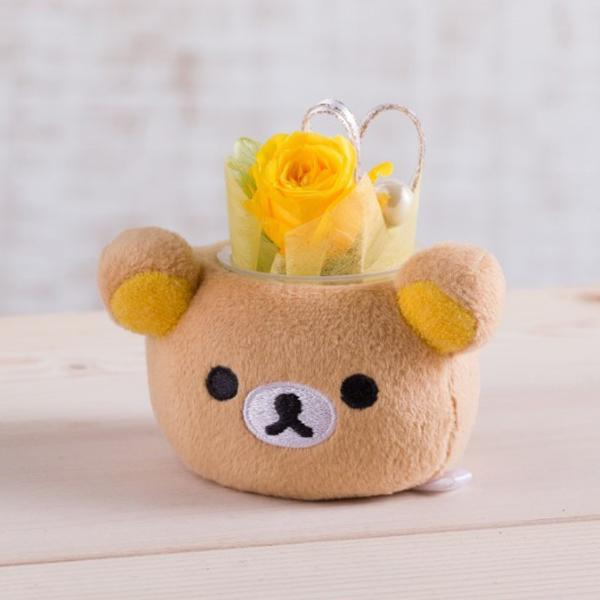 リラックマぬいぐるみpot ブリザーブドフラワーアレンジメント 素朴で可愛いインテリア 枯れない花 お手入れ不要 プレゼント お祝い Rila01 クリップボード 通販 Yahoo ショッピング