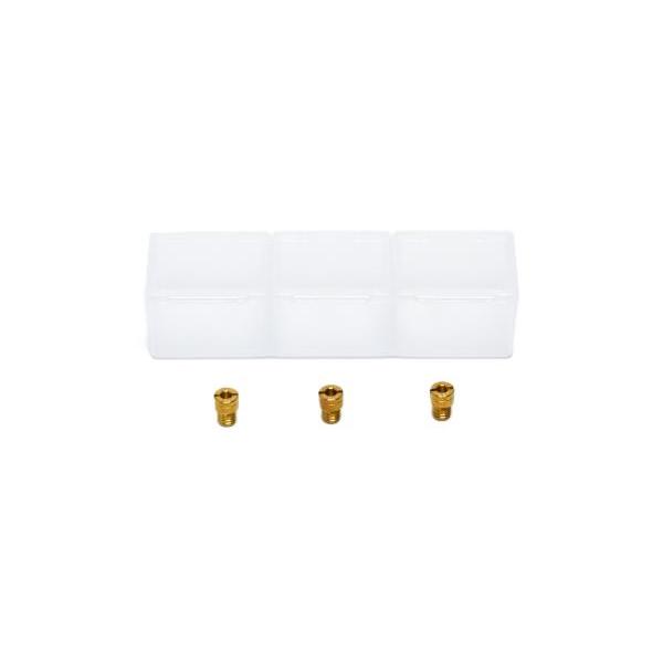 ・メインジェット丸型小3個セット・クリッピングポイント製ビッグキャブ20Φ用メインジェット