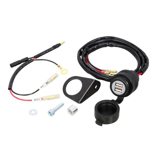 キタコ製 USB電源KIT(2ポートタイプ) 適合：スーパーカブC125(JA58)