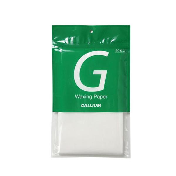 GALLIUM　ガリウム◇ワクシングペーパー　TU0198アイロンの熱からソールをガードアイロンによる焼付防止、またアイロンをエッジからガードします。・1枚当たり25.3cm×15.0cm・50枚入り