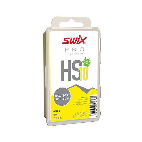 SWIX スウィックス ワックス PRO High Speed HS HS10-6 HS10 イエロー 60g