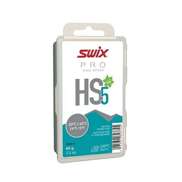 SWIX スウィックス ワックス PRO High Speed HS HS05-6 HS5 ターコイズ 60g