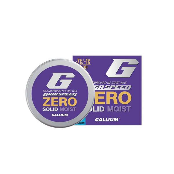 GALLIUM ガリウム スキー ワックス 2025 GIGA SPEED ZERO SOLID MOIST / ギガ スピード ゼロ ソリッド モイスト / GS2403
