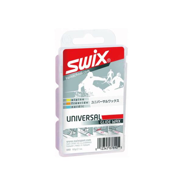 SWIX スウィックス スキー ワックス U60 / ユニバーサル 60g