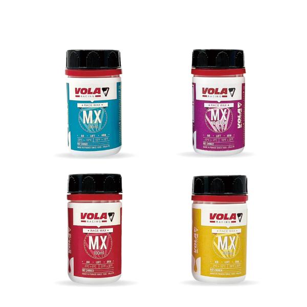 VOLAボラワックス■24060MXNOFLUORエムエックスノーフルオールCOLOR・BLUE:240601・PURPLE:240602・RED:240603・YELLOW:240604サイズ100ml特徴・使用方法対応気温：-25°C〜...