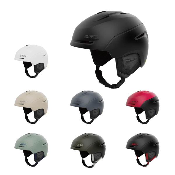 GIRO ジロ スキーヘルメット■Neo Mips AFネオ ミップス アジアンフィットカラー■MATTE BLACK■MATTE WHITE■MATTE STONE■MATTE INDIGO■MATTE RED FADE■MATTE GL...