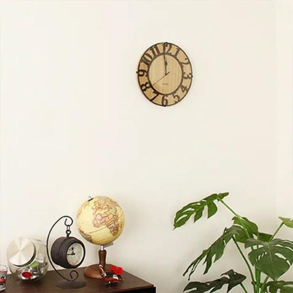 インターフォルム 壁掛け時計 ミュゼ ウッド CL-8333 (時計) 価格比較 
