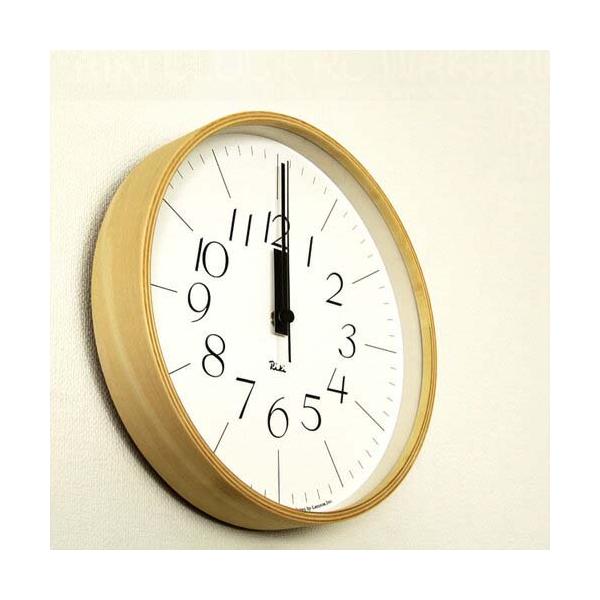 RIKI CLOCK RC リキクロック 電波時計 WR20-01 おしゃれ インテリア 壁掛け時計 オシャレ ウォールクロック 時計 電波