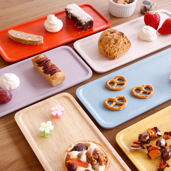 ウッドプレート 食器 おしゃれ かわいい 北欧 キッチン 料理 お皿 皿 プレート 木製 木 ウッド カラフル こども 子供 子ども 四角 シンプル ACACIA Mサイズ