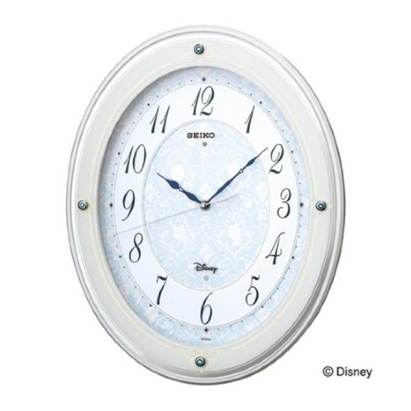 電波時計 大人ディズニー プリンセス セイコー SEIKO FS502W 壁掛け
