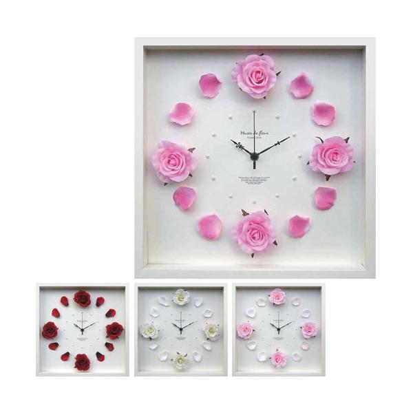 掛け時計 壁掛け ローズ ピンク クロック 花時計 インテリア ロマンチック 姫 姫系 白 フラワー アナログ 壁掛け時計 おしゃれ リビング かわいい ハンドメイド Buyee Buyee Jasa Perwakilan Pembelian Barang Online Di Jepang