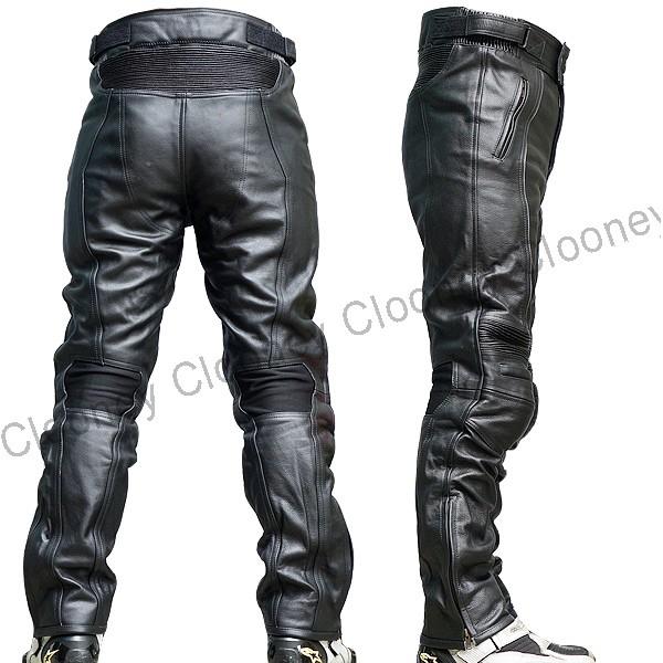 Clooney P02 カウハイドレザーパンツ 本革 牛革 バイク メンズ 革パンツ ブーツアウト クルーニー Buyee 日本代购平台 产品购物网站大全 Buyee一站式代购 Bot Online