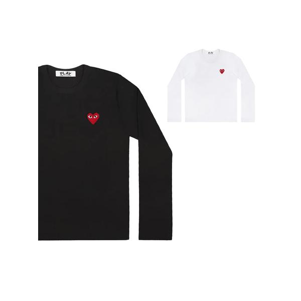 PLAY COMME des GARCONS プレイ コム デ ギャルソン 長袖Tシャツ PLAY COMME des GARCONS プレイ コム デ ギャルソン 長袖Tシャツ