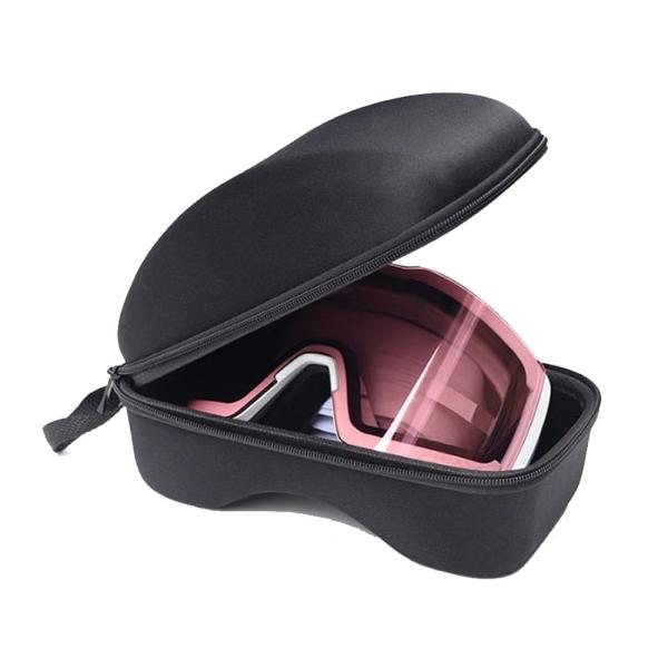 【商品説明】ゴーグルケーススキー、スノーボードなどのゴーグルの収納におすすめです。※ゴーグルは付属しません。ケースのみ販売です。【サイズ】約22×12.5×11cm