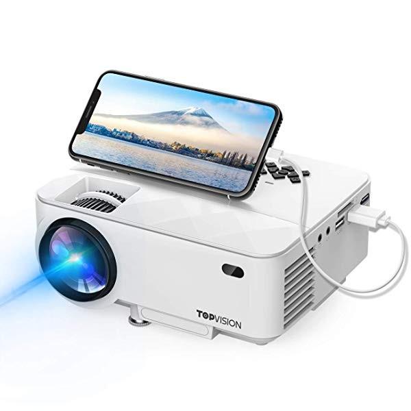 プロジェクター 小型 データプロジェクター 1080pフルhd対応 スマホ画面同期 スマホと直接に接続可 2400ルーメン スピーカー 内 6mb B07h56hb8t クロレッツ 通販 Yahoo ショッピング