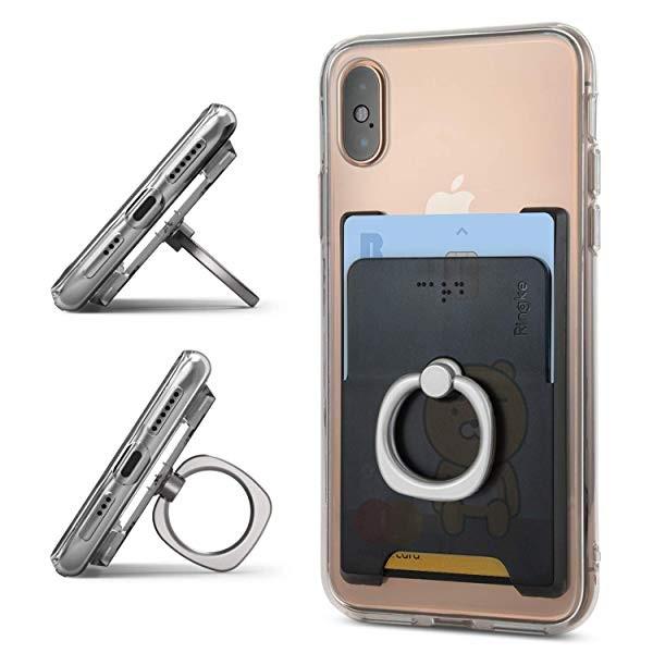 送料無料 リングホルダースタンド スマホカードホルダー Suica Pasmo カード入れ 財布ケース 定期入れ パースケース スマホ カードケ 6mb B07mbd8x18 クロレッツ 通販 Yahoo ショッピング