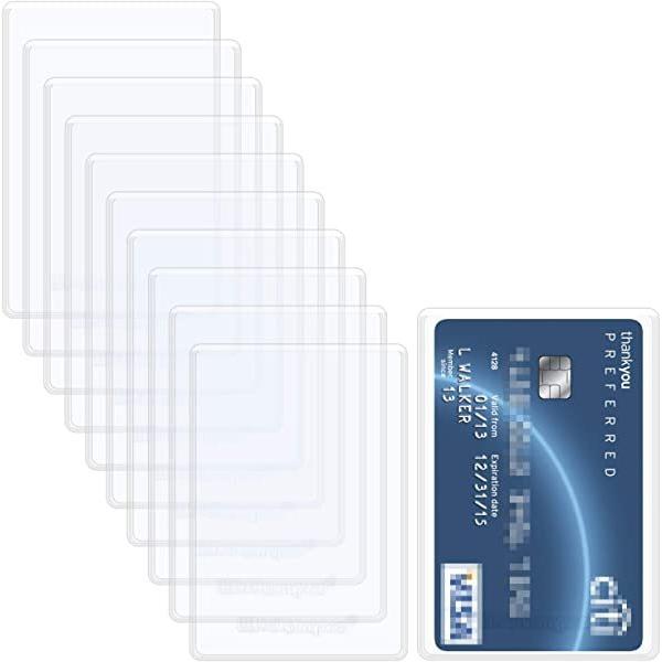 クレジットカードホルダー カード保護ケース プロテクター ビニール製 薄型 厚さ6mil 0 15mm キャッシュカード Ic Idカード ポイ 6mm B07xq5wx1c クロレッツ 通販 Yahoo ショッピング