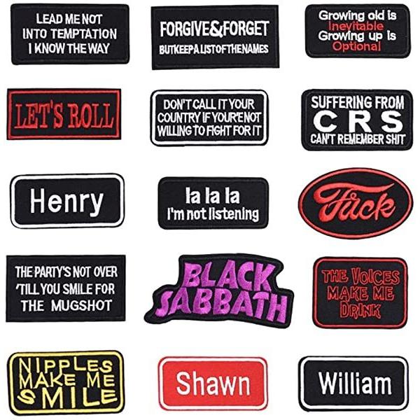 ワッペン アップリケ アイロンワッペン刺繍英語文字刺繍 ミリタリーワッペン アメカジ 男子ジャケットパッチ 補修かっこいい装飾 6mm B0851c8rjk クロレッツ 通販 Yahoo ショッピング