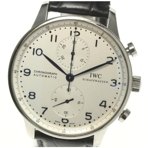 IWC】IWC ポルトギーゼ クロノグラフ IW371446 自動巻き メンズ