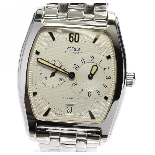 ORIS オリス　レギュレーター7473裏スケ自動巻27石 Yahoo!オークション - ORIS オリス レギュレーター クラシック