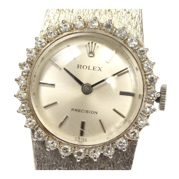 ROLEX ※訳あり【ROLEX】ロレックス プレシジョン ダイヤベゼル K18WG