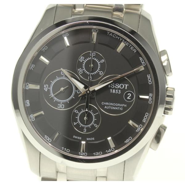TISSOT 【TISSOT】ティソ クロノグラフ T035627 自動巻き メンズ